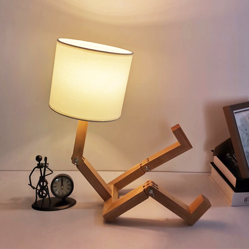 Humanoid table lamp