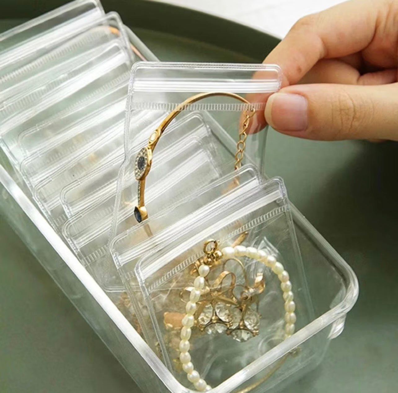 Jewelry Organizers - 20 PVC Bags