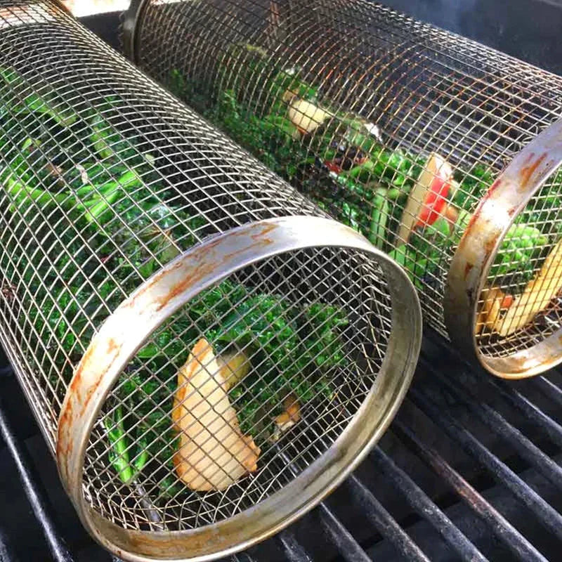 Barbecue Grill Basket - Grill Top