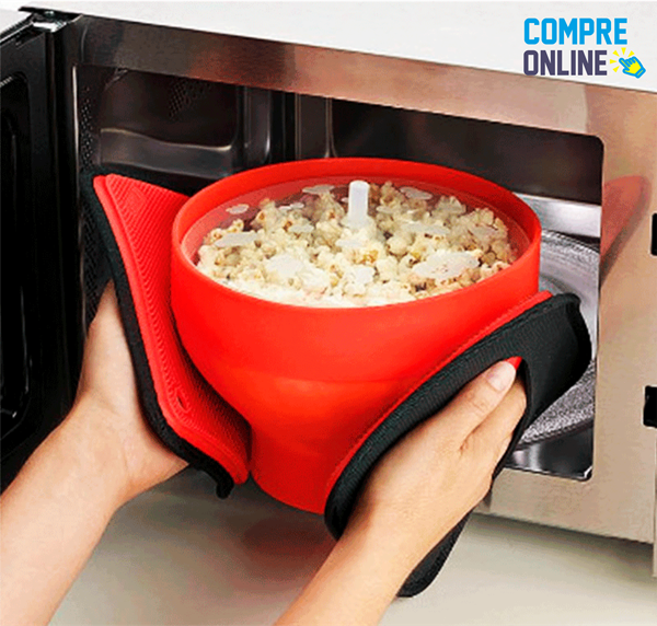 Silicone Microwave Popcorn Maker