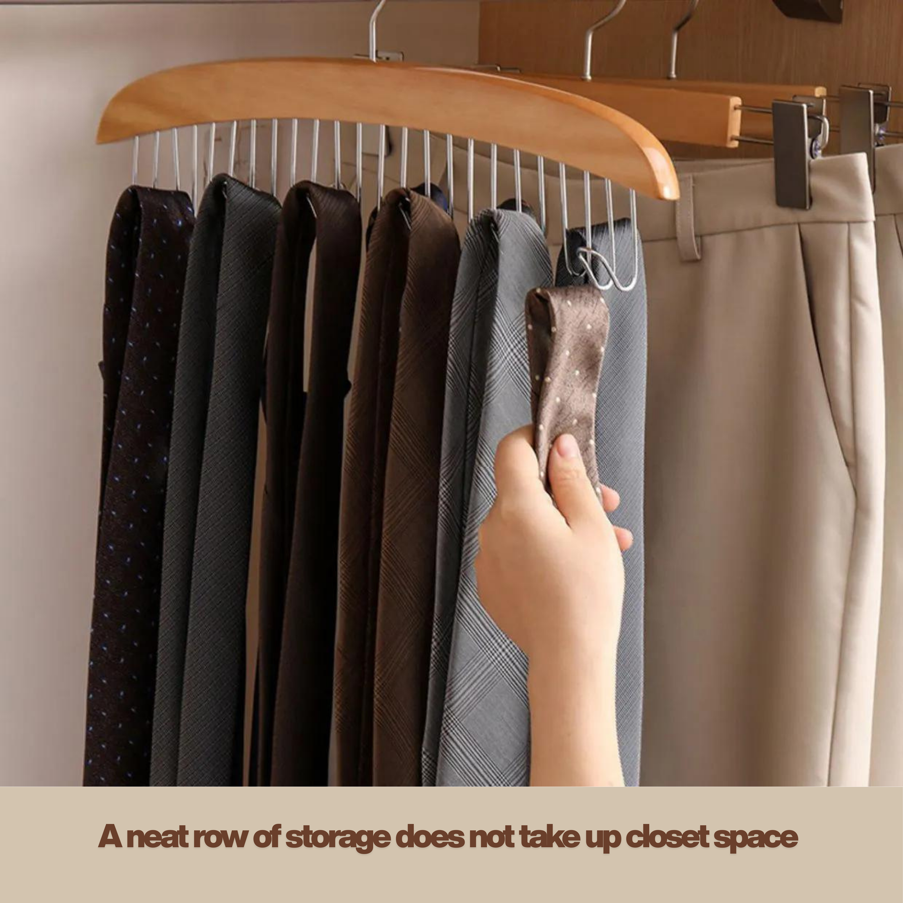 Smart hanger 8 in 1 - Save 80% space!