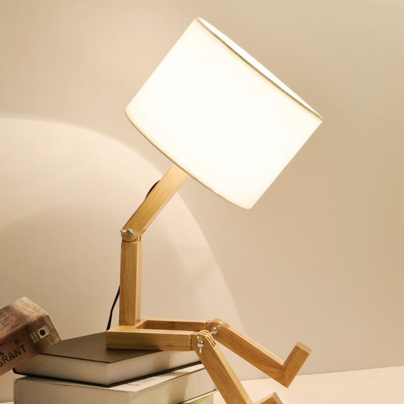 Humanoid table lamp