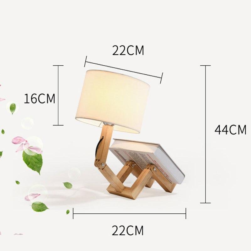 Humanoid table lamp