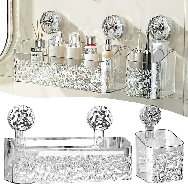 Bathroom Suction Cup Shelf