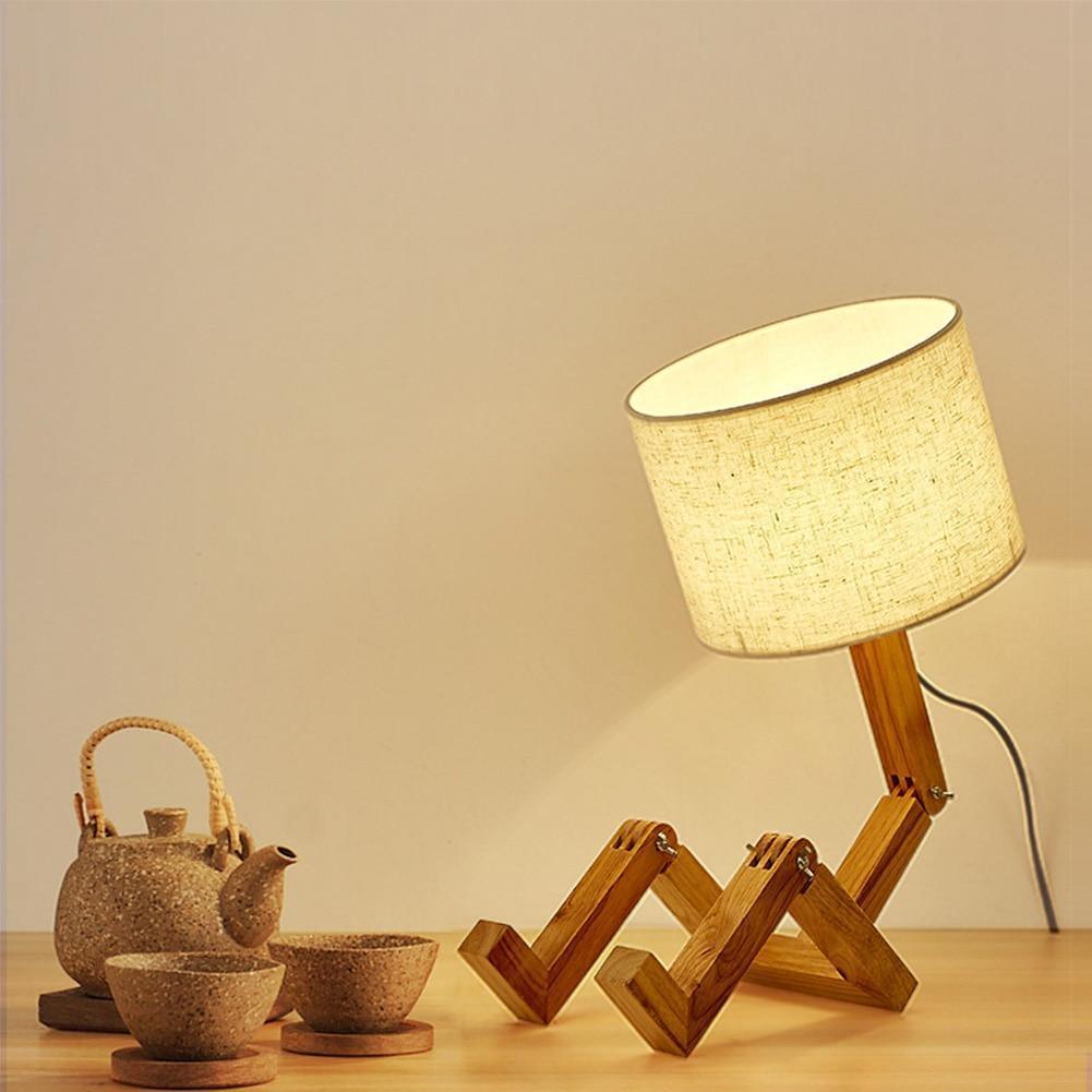 Humanoid table lamp