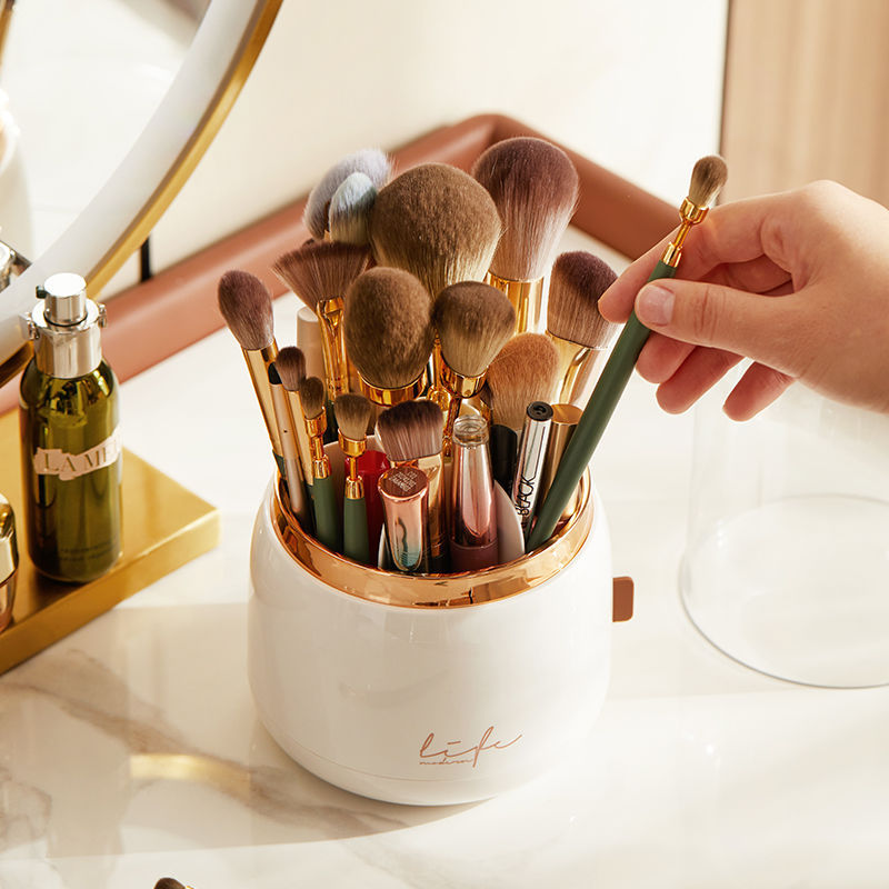 360° brush and makeup holder