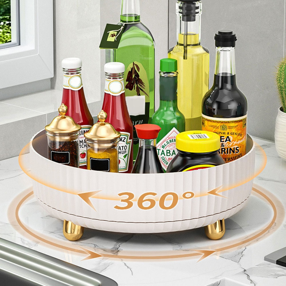 Deluxe 360° rotating tray
