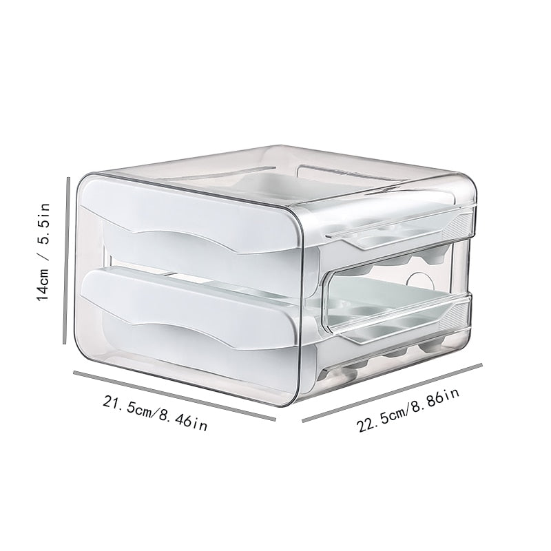 Acrylic Refrigerator Egg Holder