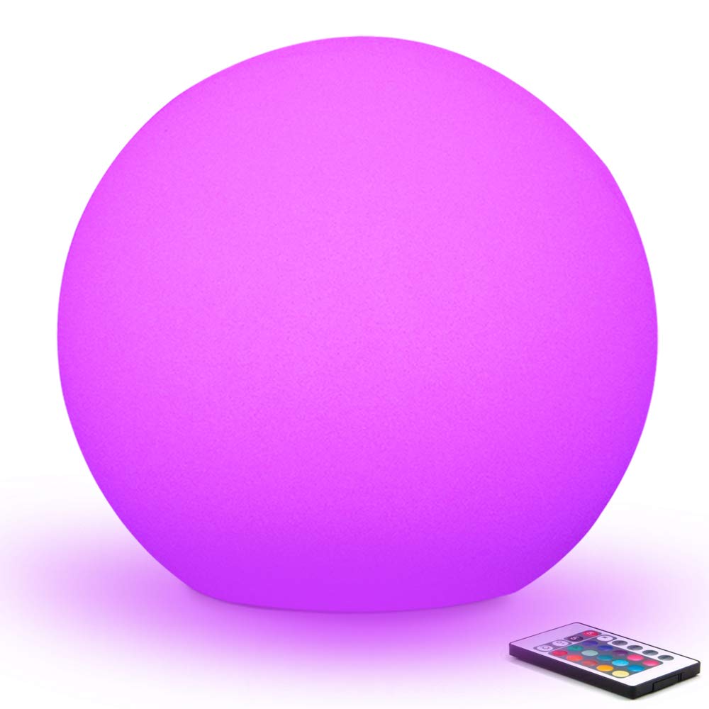 Round RGB LED Garden Light