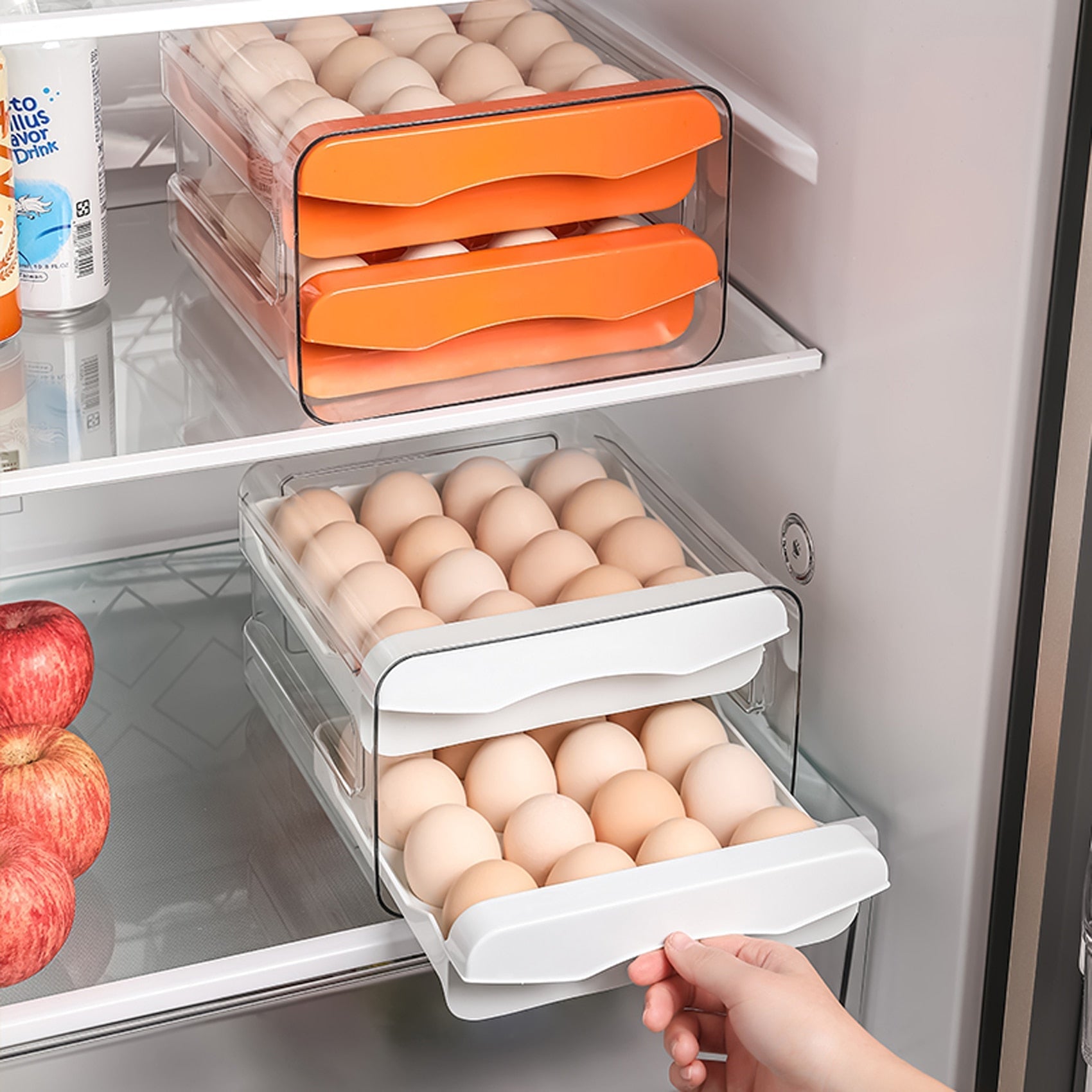 Acrylic Refrigerator Egg Holder