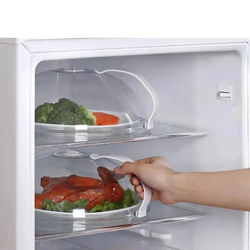 Anti-splash cover for microwaves, ovens and refrigerators