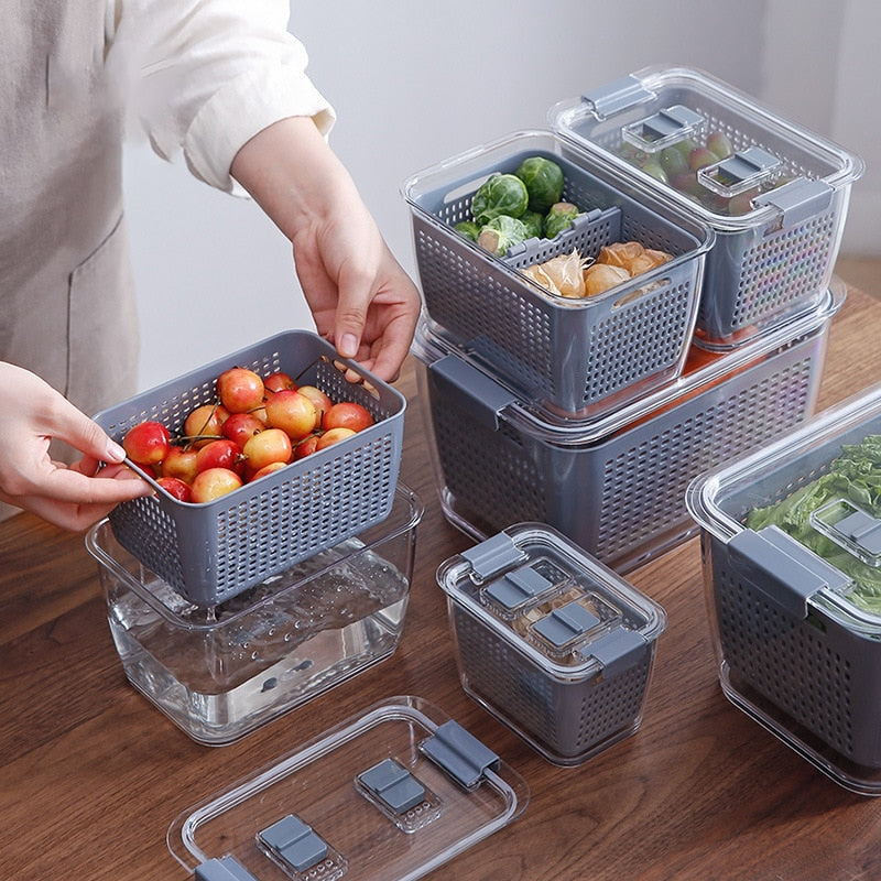 Refrigerator Organizer Boxes