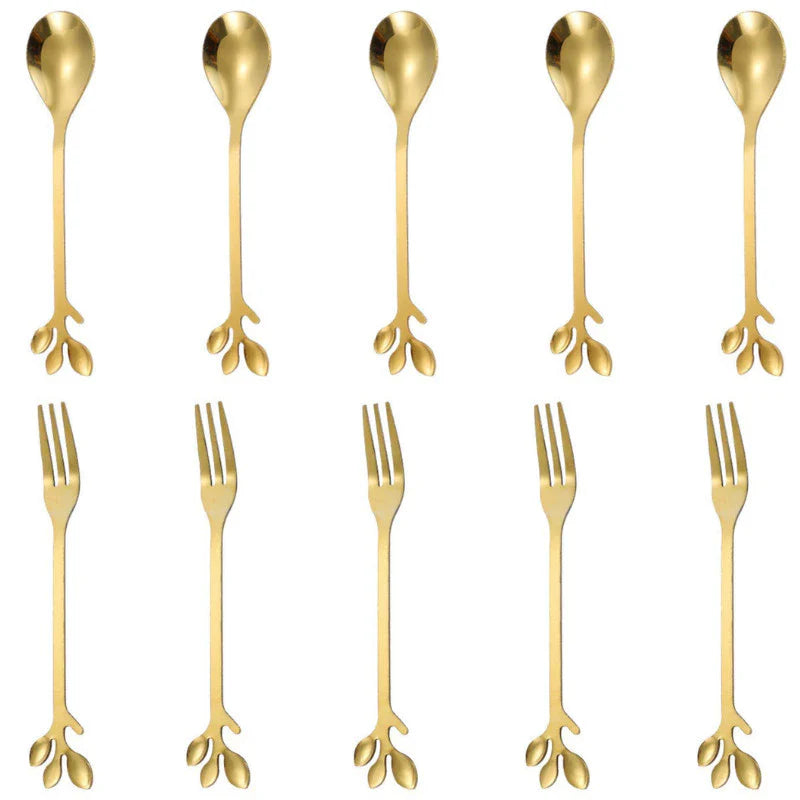 Dubai Dessert Cutlery - 10 pieces