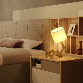 Humanoid table lamp
