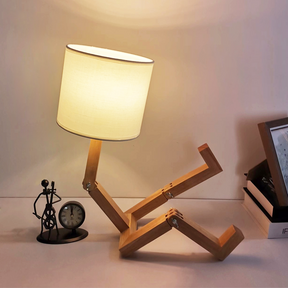 Humanoid table lamp