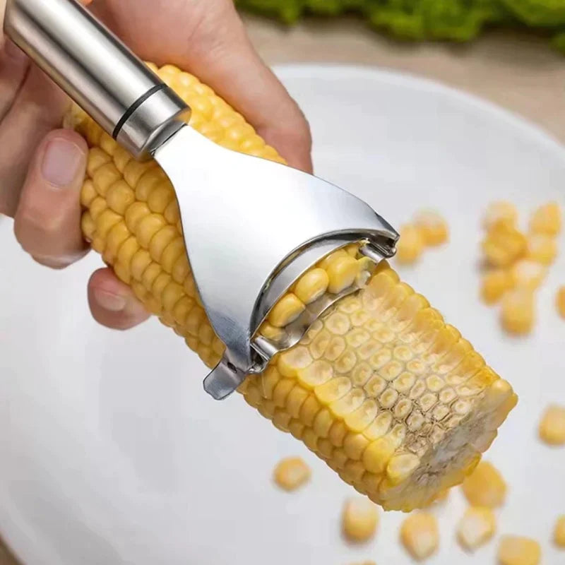 Fruit and vegetable thresher/peeler