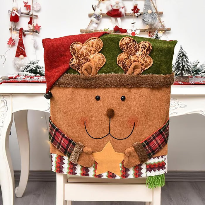 Funda de Silla con Encanto Navideño 🎄