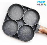 Nonstick Frying Pan with 4 spaces