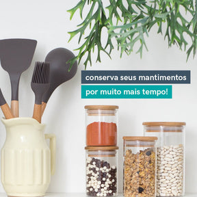Rustic Jars for Organization