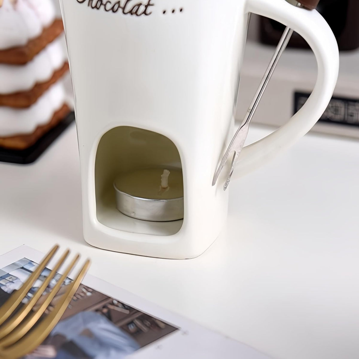 Fondue Mug - Chocolate