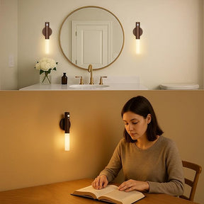 lamp with sensor and support - 2 pieces