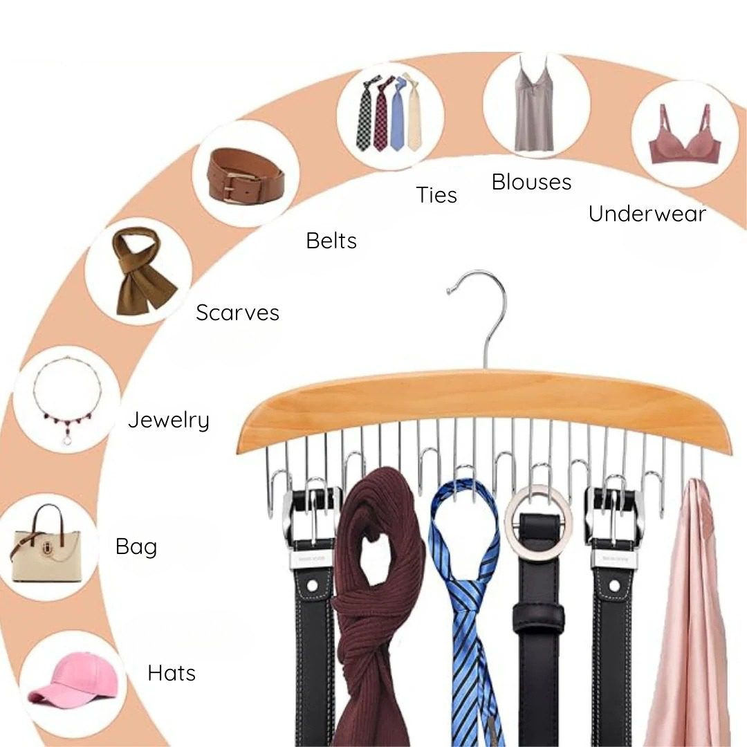 Smart hanger 8 in 1 - Save 80% space!