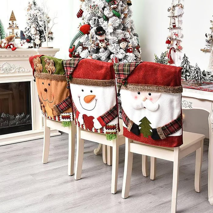 Funda de Silla con Encanto Navideño 🎄