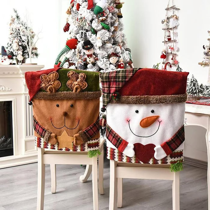 Funda de Silla con Encanto Navideño 🎄
