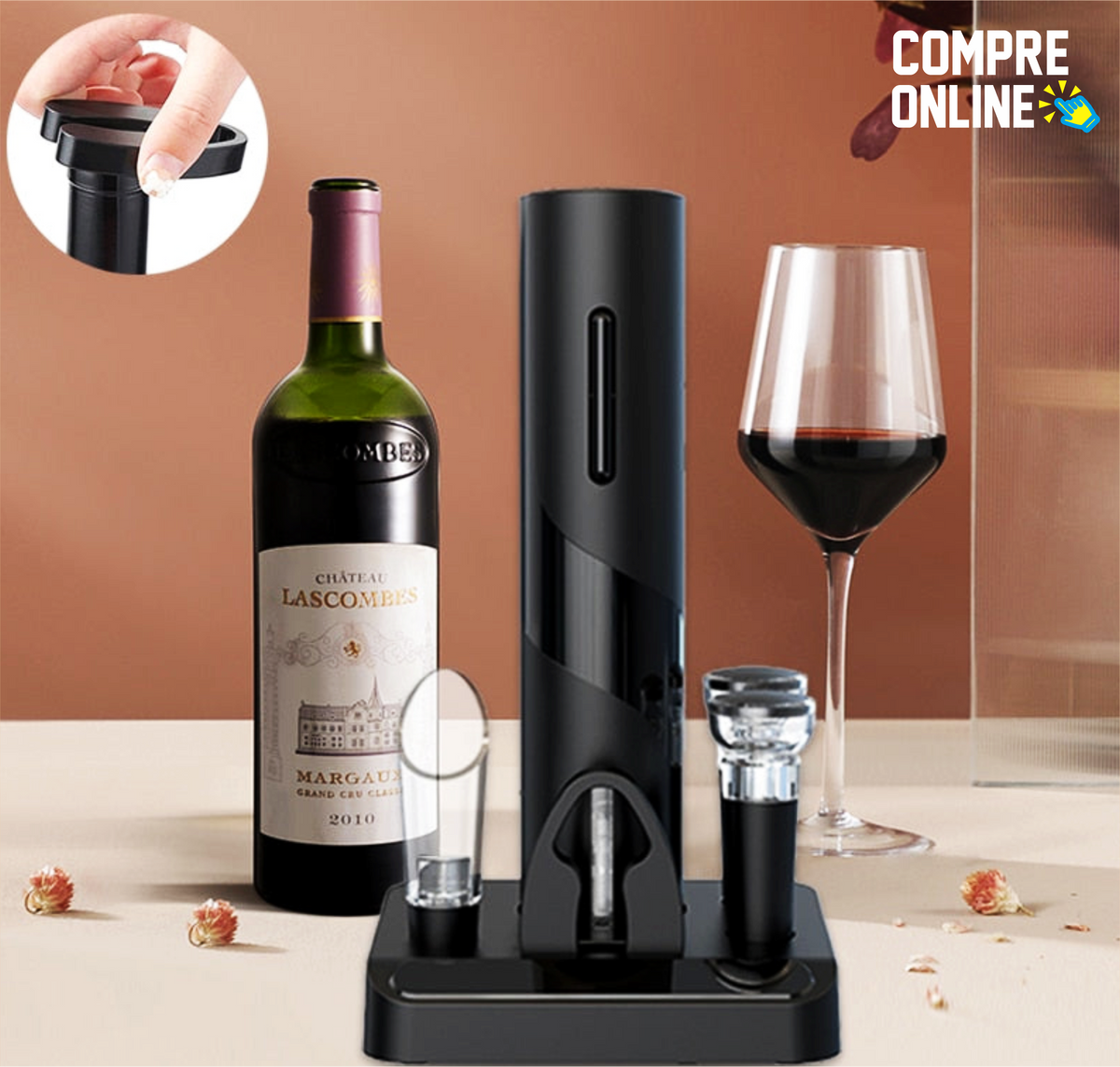 Electric Wine Opener with Stand