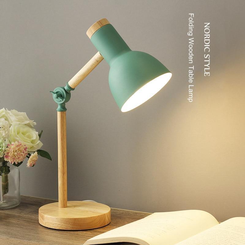 Retro folding LED lamp