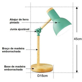 Retro folding LED lamp