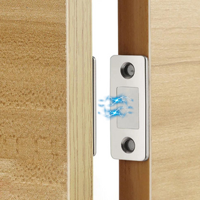 Ultra-thin magnetic latch for doors and drawers