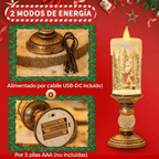 Vela Navideña encantada🕯️