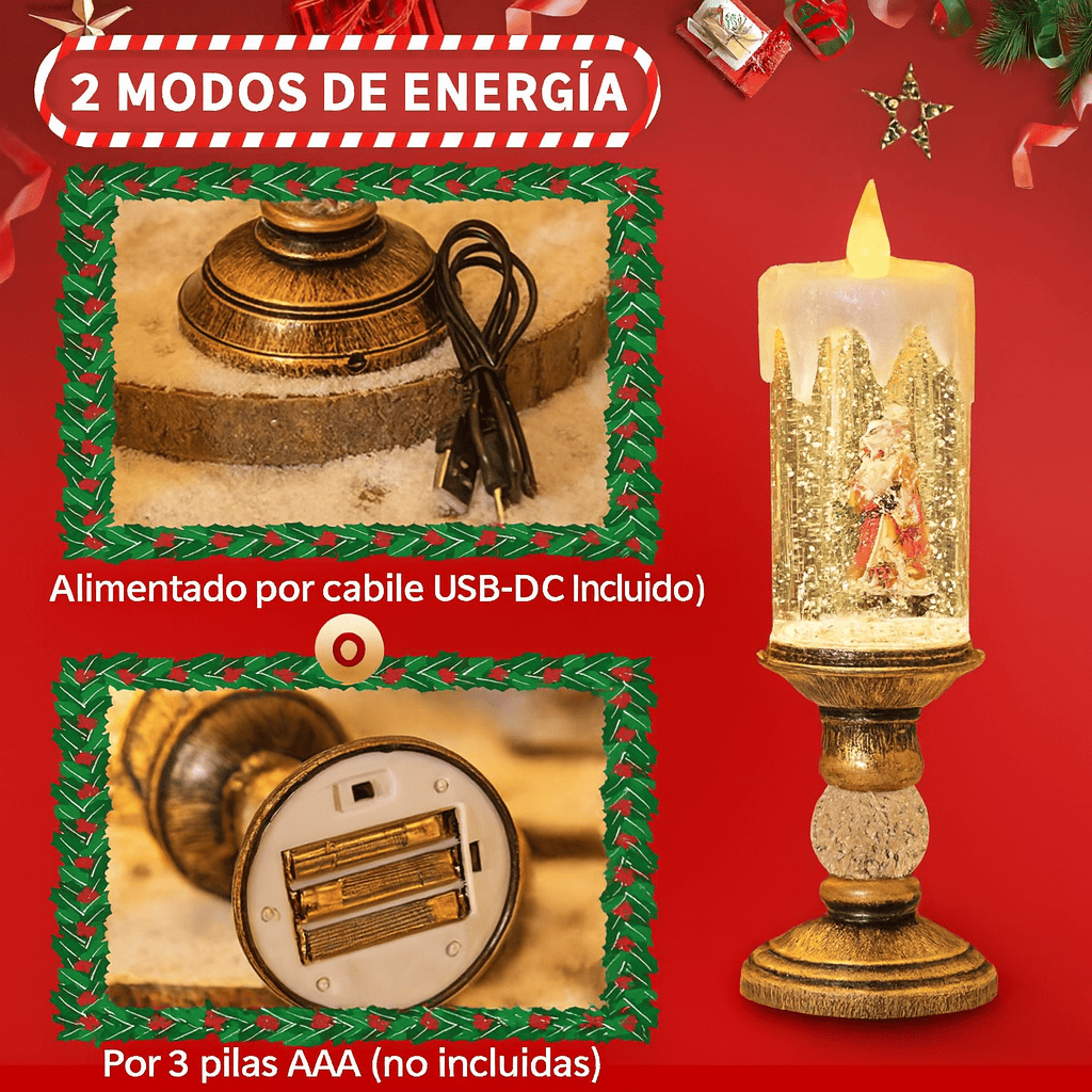 Vela Navideña encantada🕯️