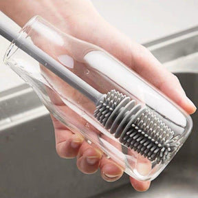 Silicone Brush for Washing Cups, Bottles, Baby Bottles or Glasses