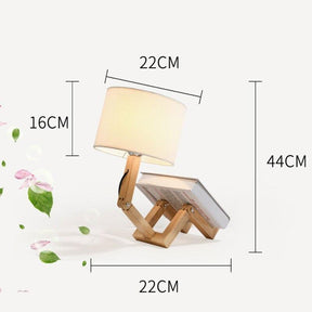 Humanoid table lamp