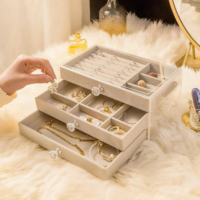 Luxury Jewelry Box - 3 floors