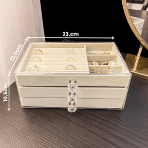 Luxury Jewelry Box - 3 floors