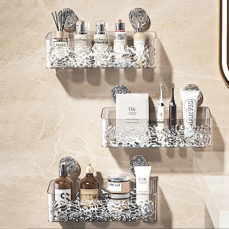 Bathroom Suction Cup Shelf