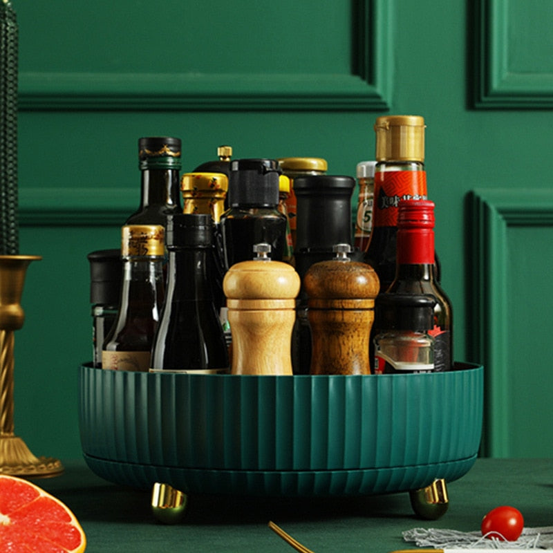 Deluxe 360° rotating tray