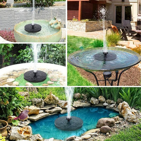 Water fountain for environments - Solar energy