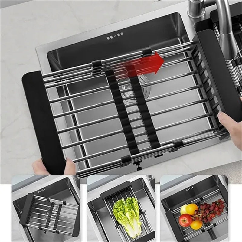 Adjustable Fruit and Vegetable Drainer