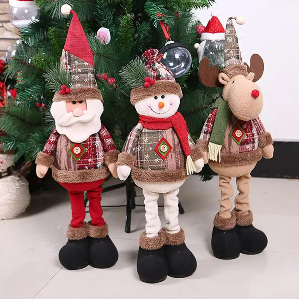 Trío Encantado de Navidad – Muñecos 50/60 cm