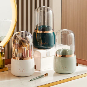 360° brush and makeup holder