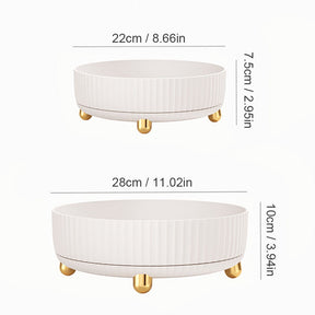 Deluxe 360° rotating tray