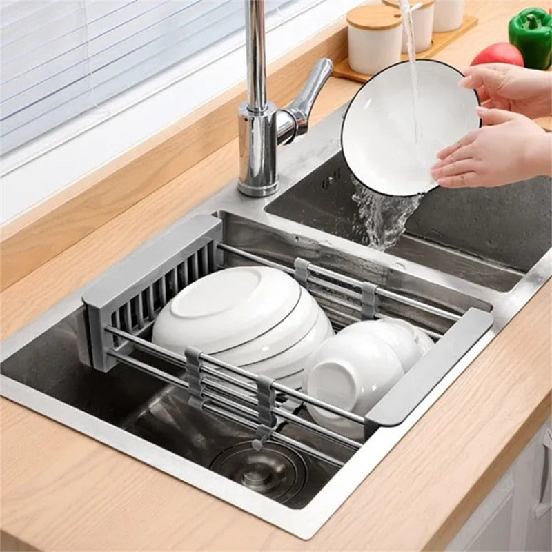 Adjustable Fruit and Vegetable Drainer