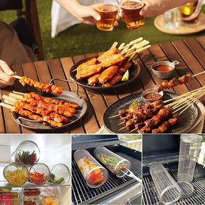 Barbecue Grill Basket - Grill Top
