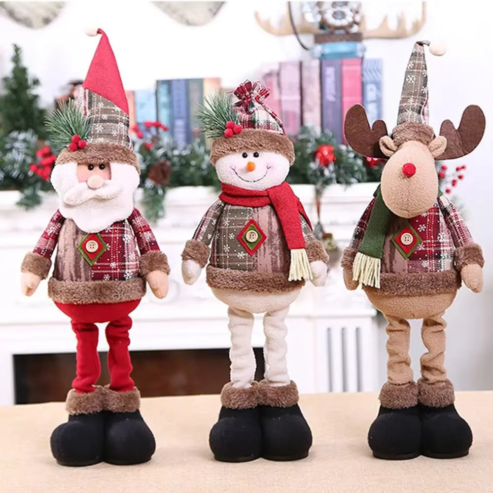 Trío Encantado de Navidad – Muñecos 50/60 cm