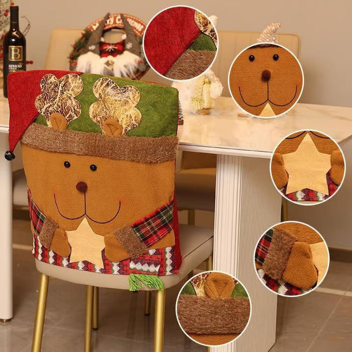 Funda de Silla con Encanto Navideño 🎄