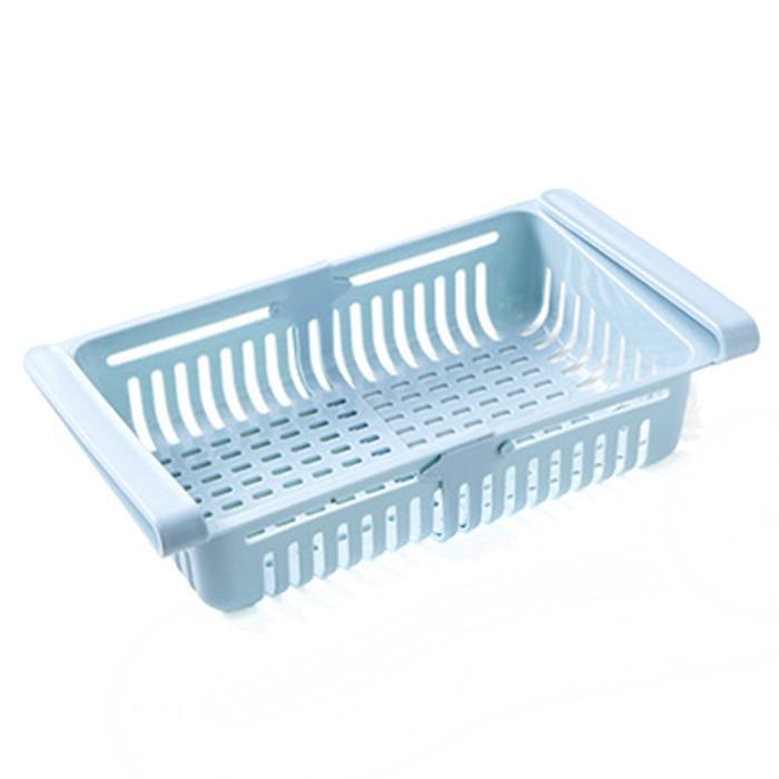 Extendable drawer for refrigerators